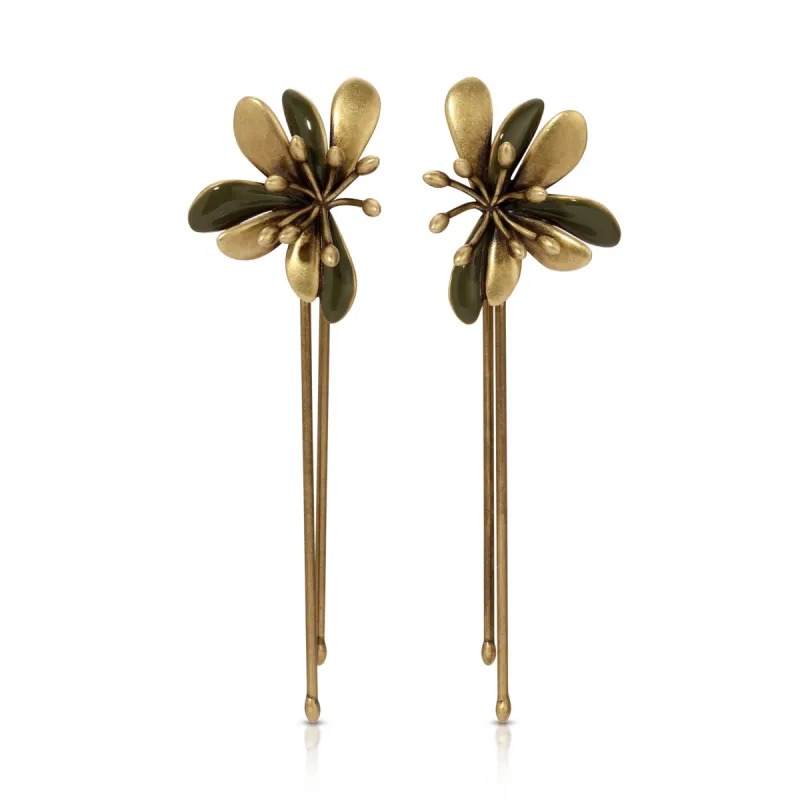 Flora Earrings sold by House of Harlow 1960