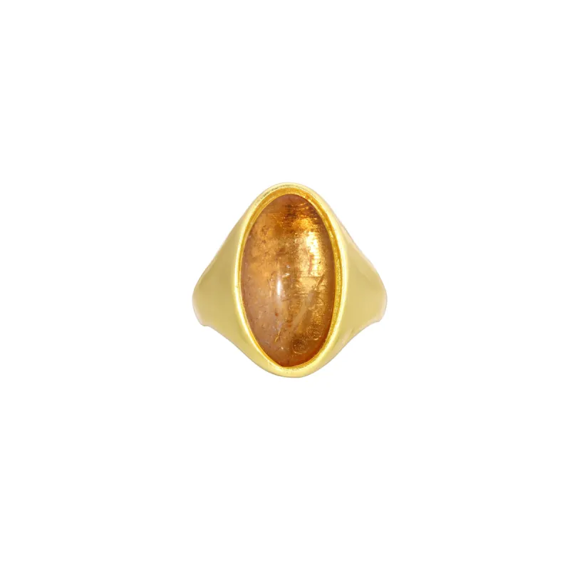 Honeycomb Citrine Ring sold by House of Harlow 1960
