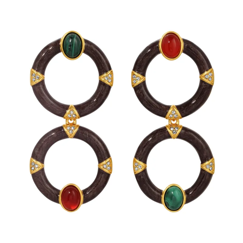 Madera Drop Earrings sold by House of Harlow 1960