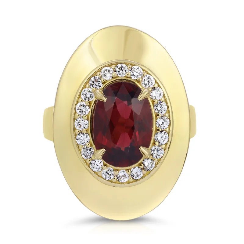 Bespoke Madera Garnet Ring sold by House of Harlow 1960