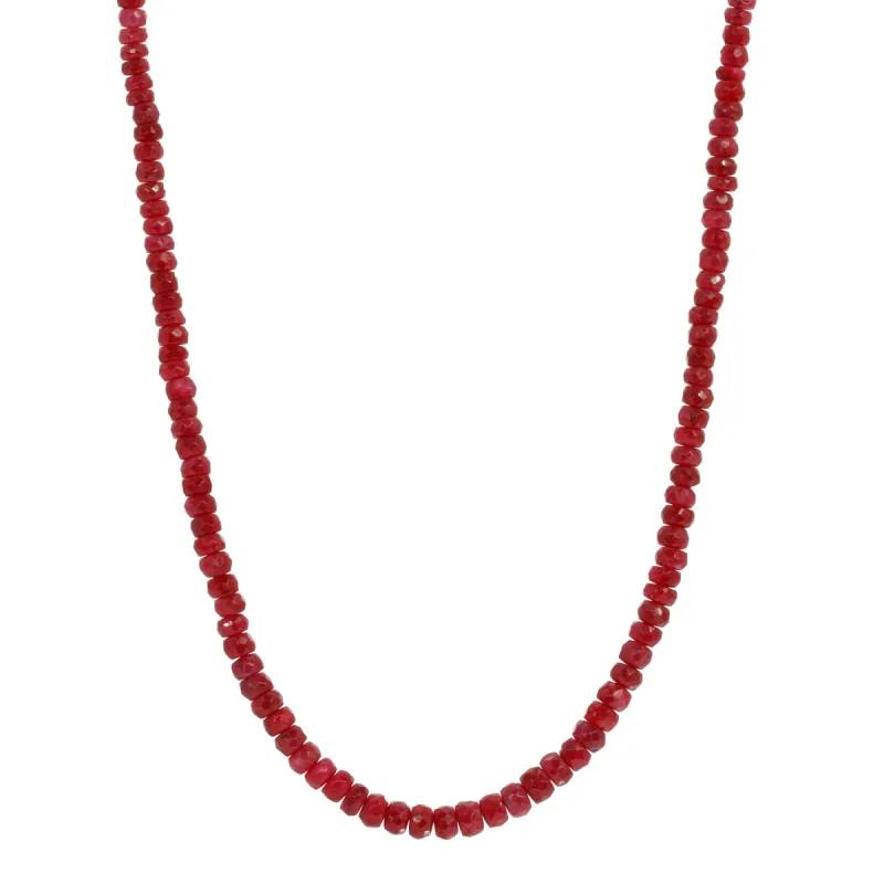 Raw Ruby Necklace sold by House of Harlow 1960