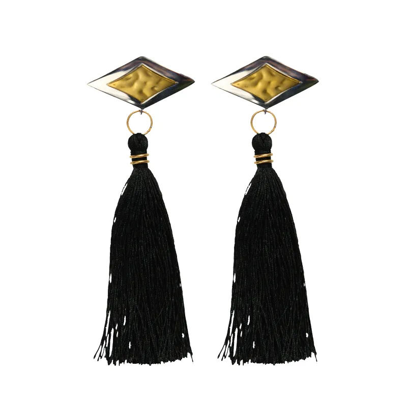 Harlow Steorra Drop Fringe Earrings sold by House of Harlow 1960