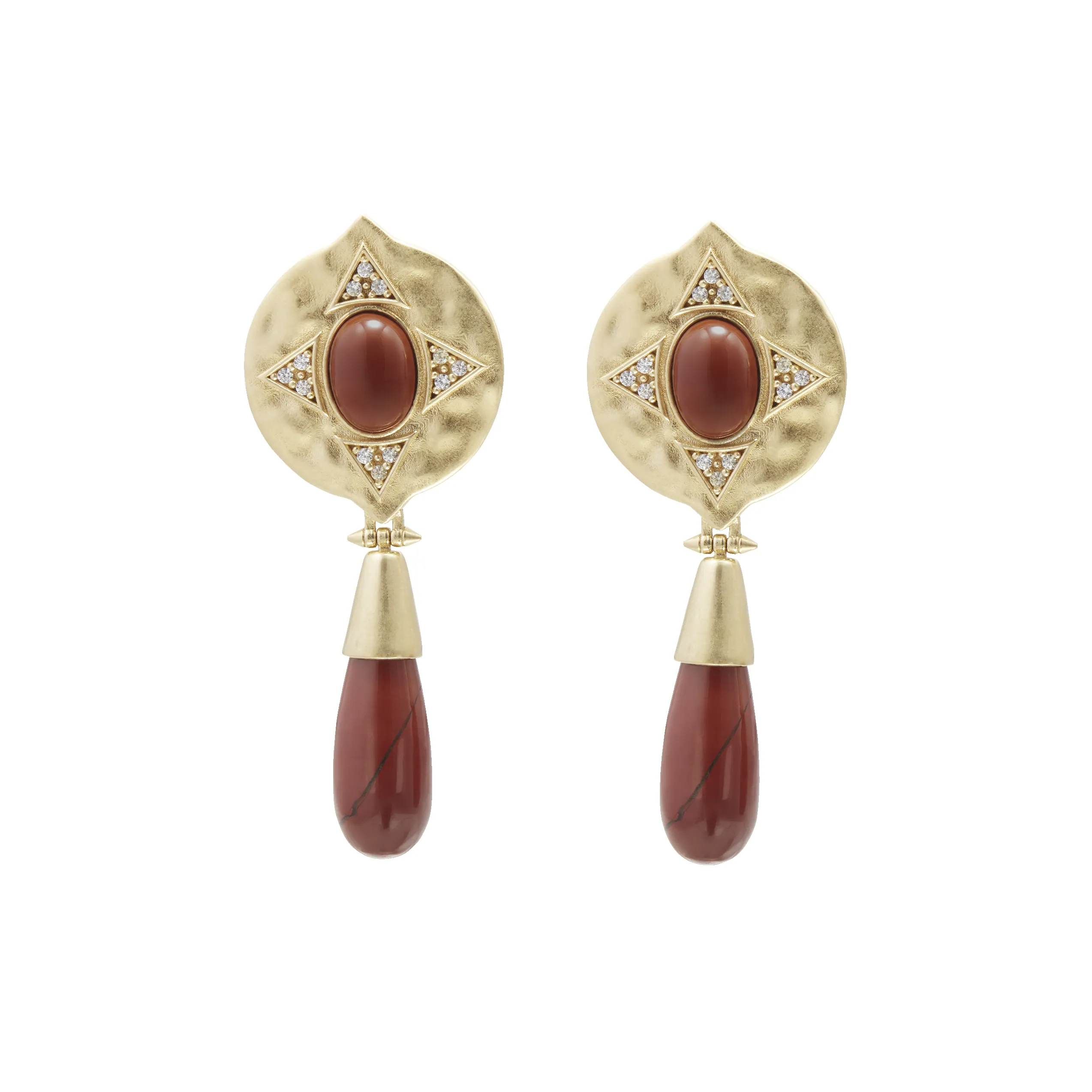 Hathor Teardrop Earrings sold by House of Harlow 1960 product image thumbnail 5