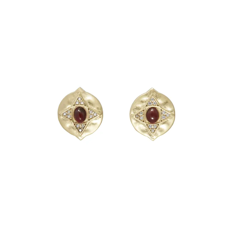 Hathor Stud Earrings sold by House of Harlow 1960