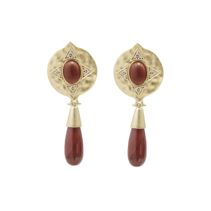 Hathor Teardrop Earrings sold by House of Harlow 1960
