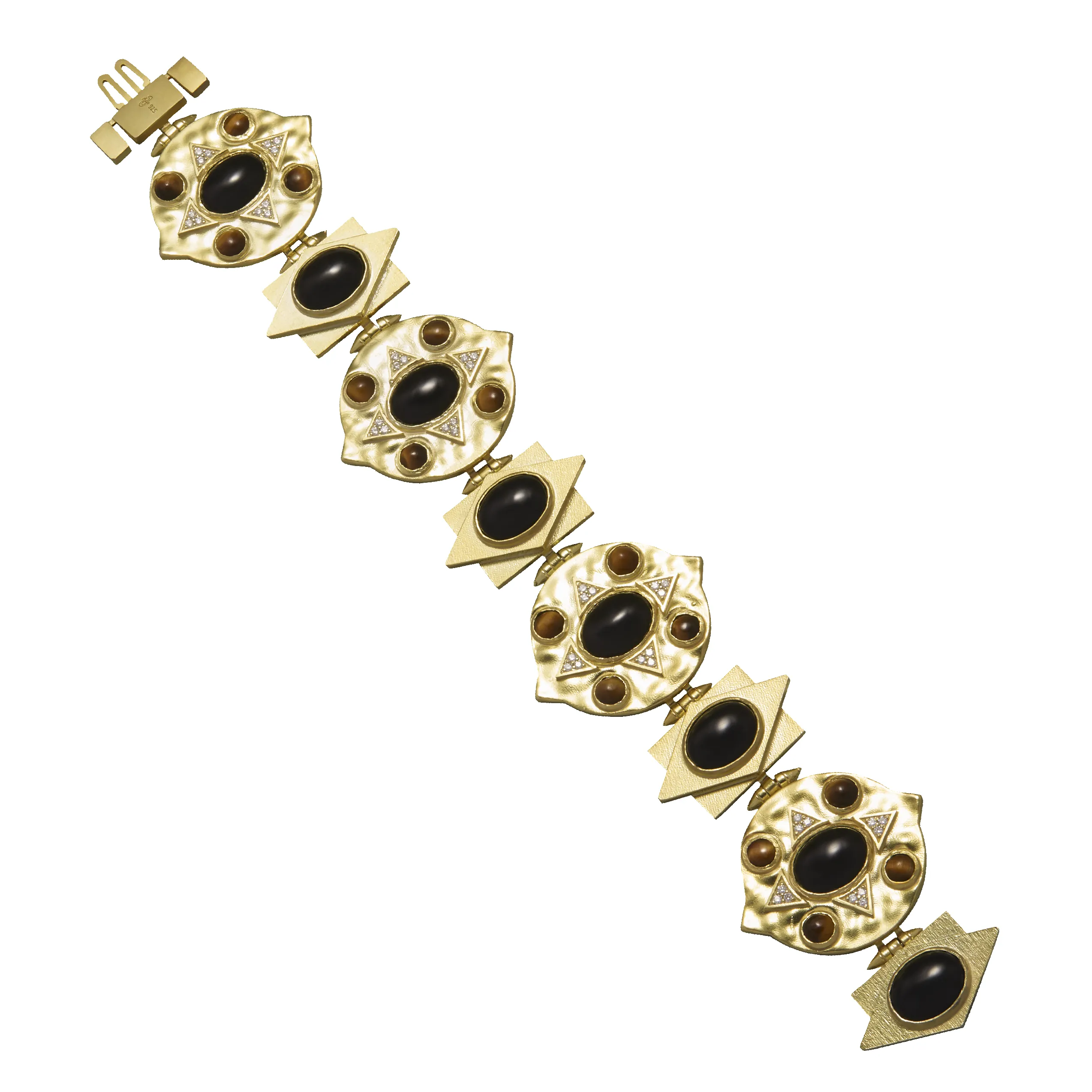 Hathor Hinged Bracelet sold by House of Harlow 1960 product image thumbnail 3