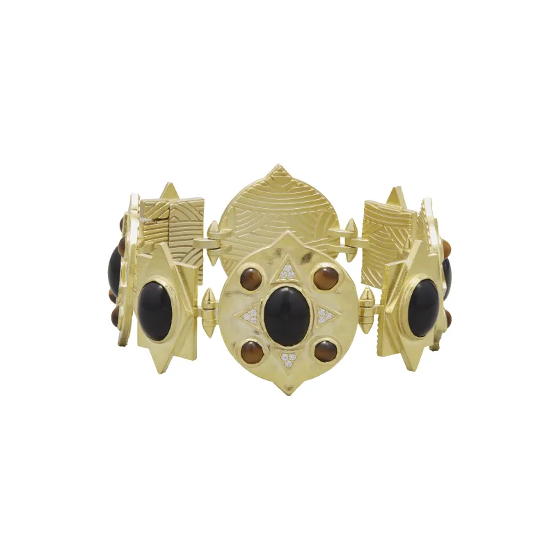 Hathor Hinged Bracelet sold by House of Harlow 1960