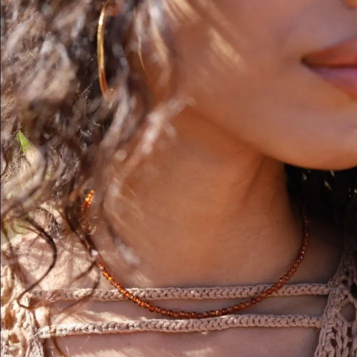 Raw Garnet Necklace sold by House of Harlow 1960 product image thumbnail 5