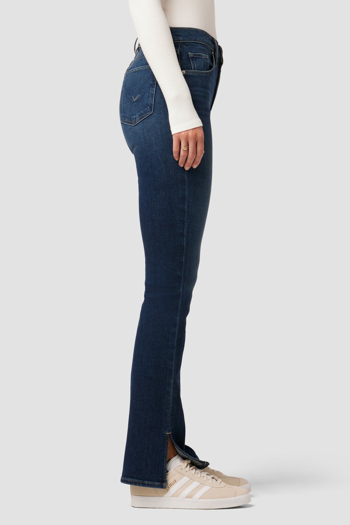 Barbara High-Rise Baby Bootcut Jean w/ Slit Hem sold by Hudson Jeans product image thumbnail 2