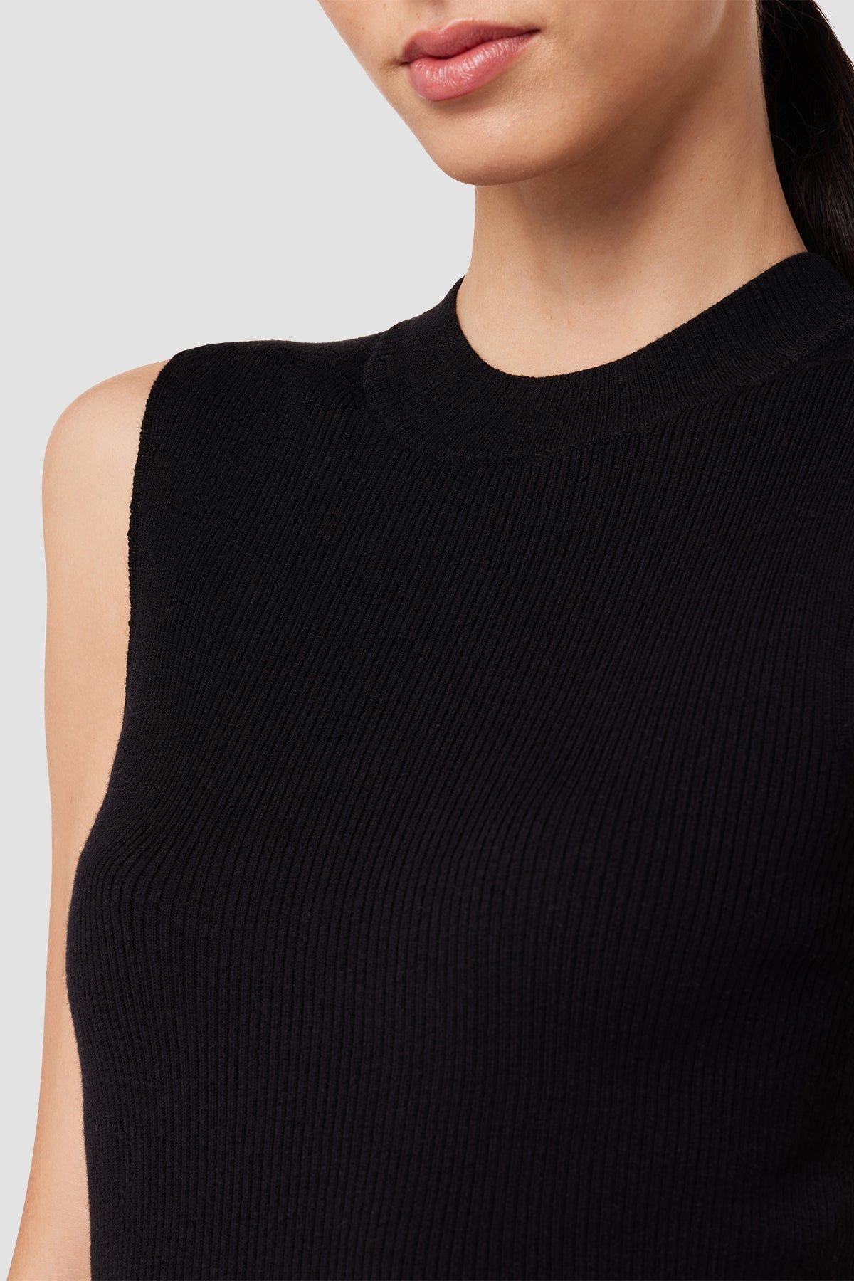 Mock Neck Sweater Tank sold by Hudson Jeans product image thumbnail 4