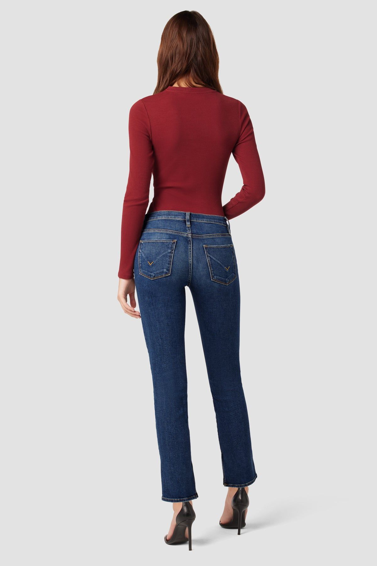 Nico Mid-Rise Straight Ankle Jean sold by Hudson Jeans product image thumbnail 7