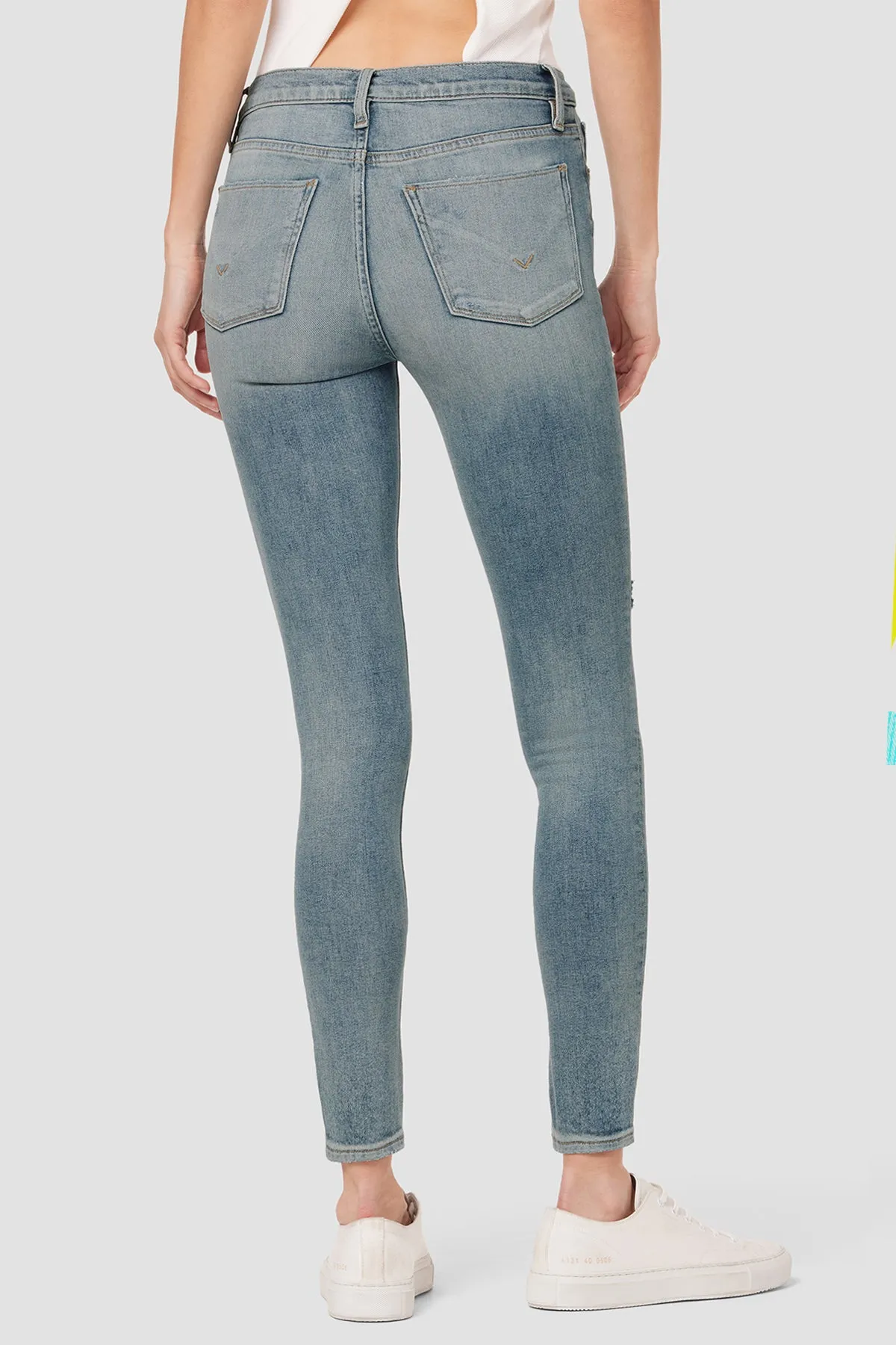 Barbara High-Rise Super Skinny Ankle Jean sold by Hudson Jeans product image thumbnail 3