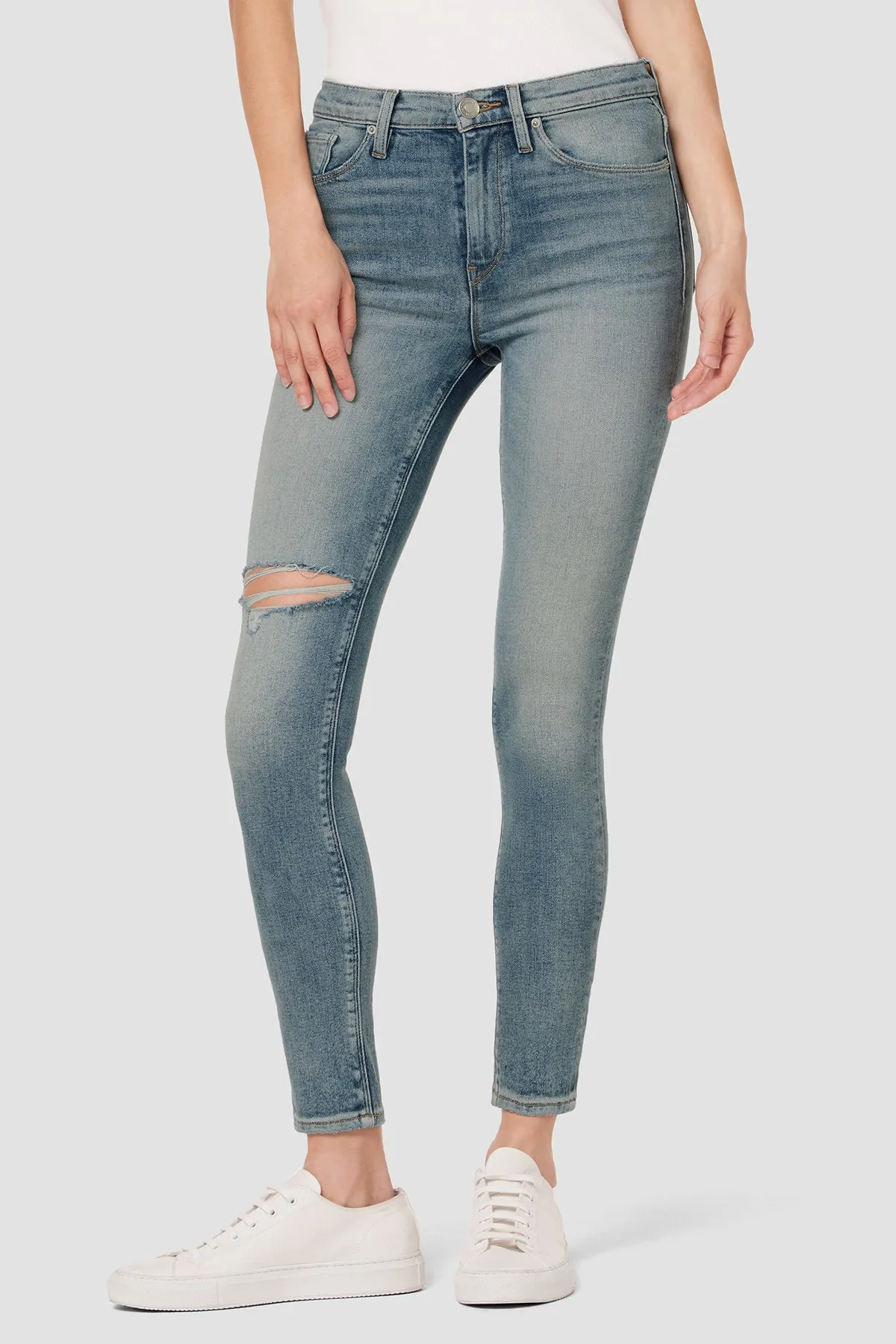 Barbara High-Rise Super Skinny Ankle Jean sold by Hudson Jeans