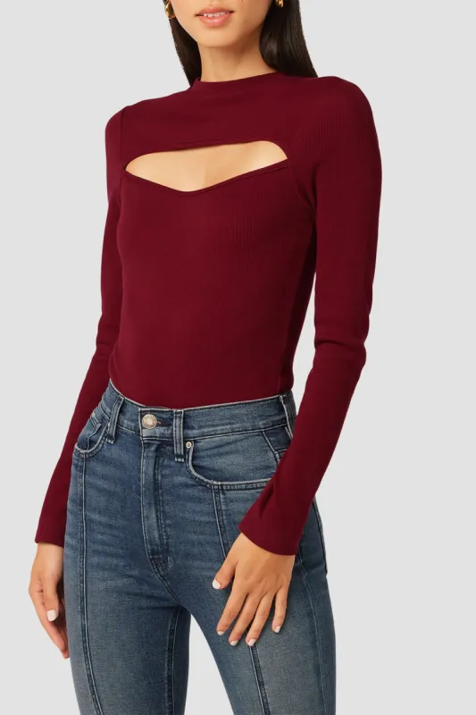 Sweetheart Cut Out Bodysuit sold by Hudson Jeans