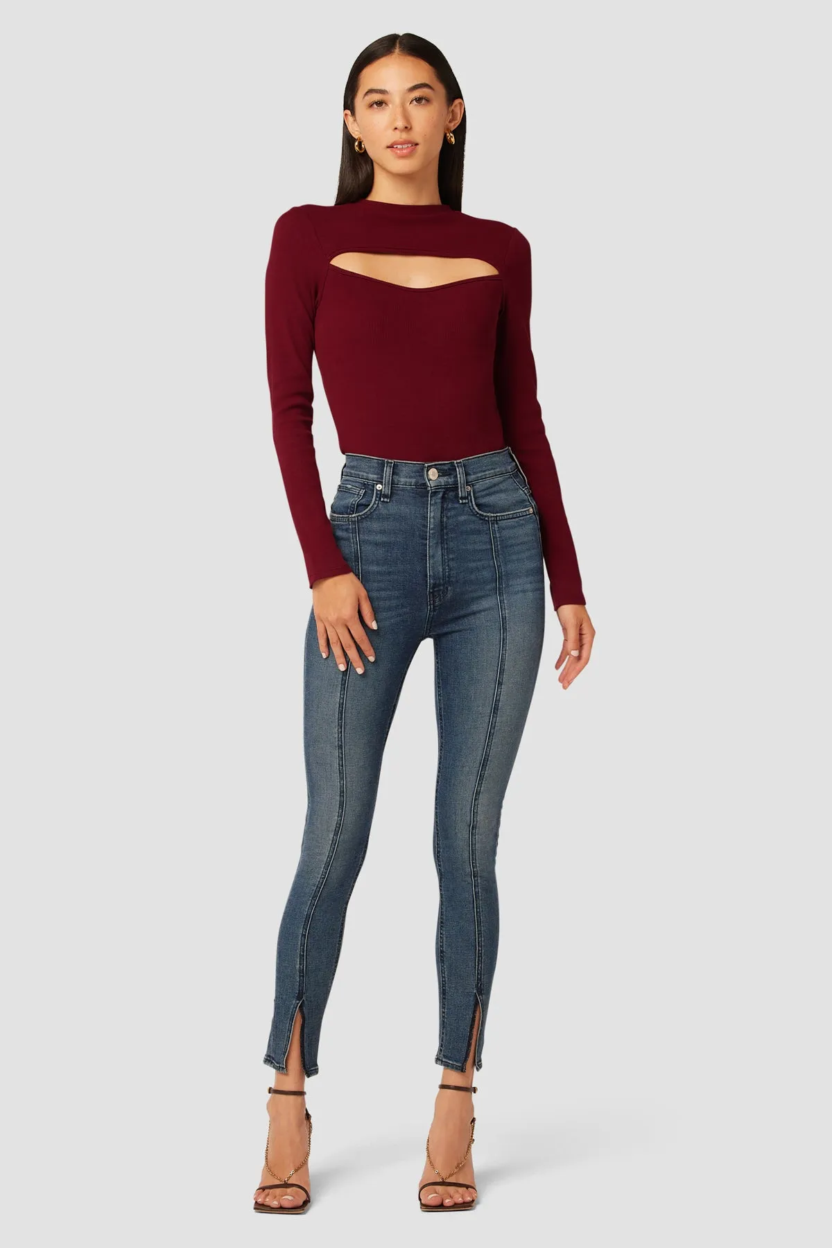 Sweetheart Cut Out Bodysuit sold by Hudson Jeans product image thumbnail 5