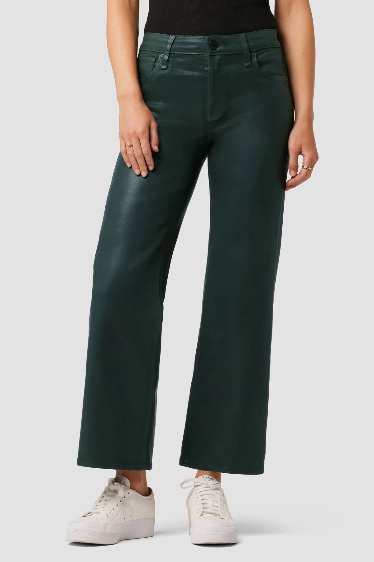 Rosie High-Rise Wide Leg Ankle Jean sold by Hudson Jeans