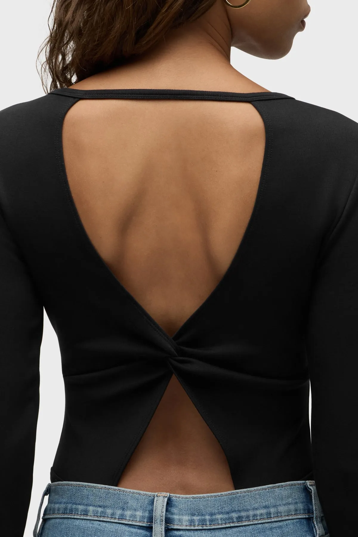 Knot Back Bodysuit sold by Hudson Jeans product image thumbnail 4