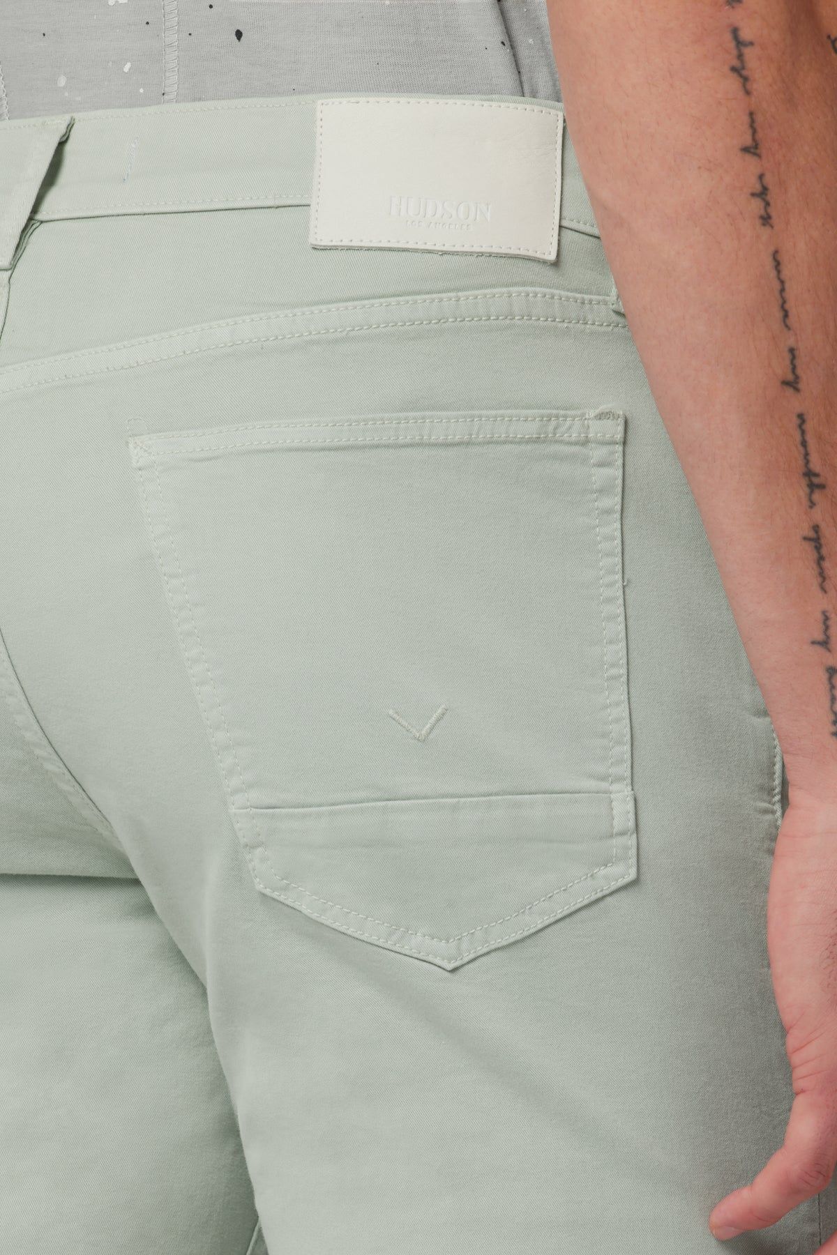 Blake Slim Straight Twill Pant sold by Hudson Jeans product image thumbnail 5