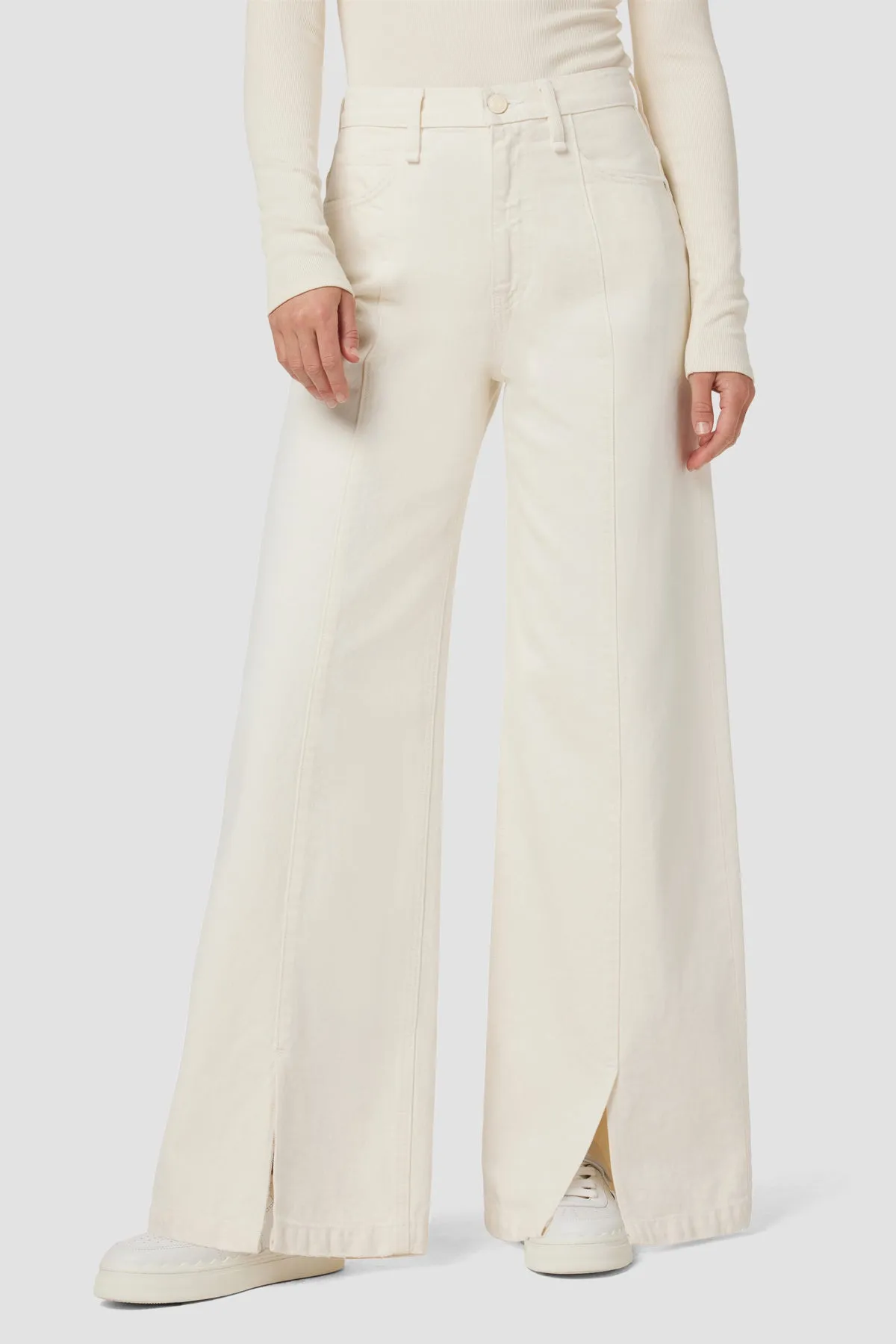 James High-Rise Wide Leg Jean w/ Forward Seam sold by Hudson Jeans