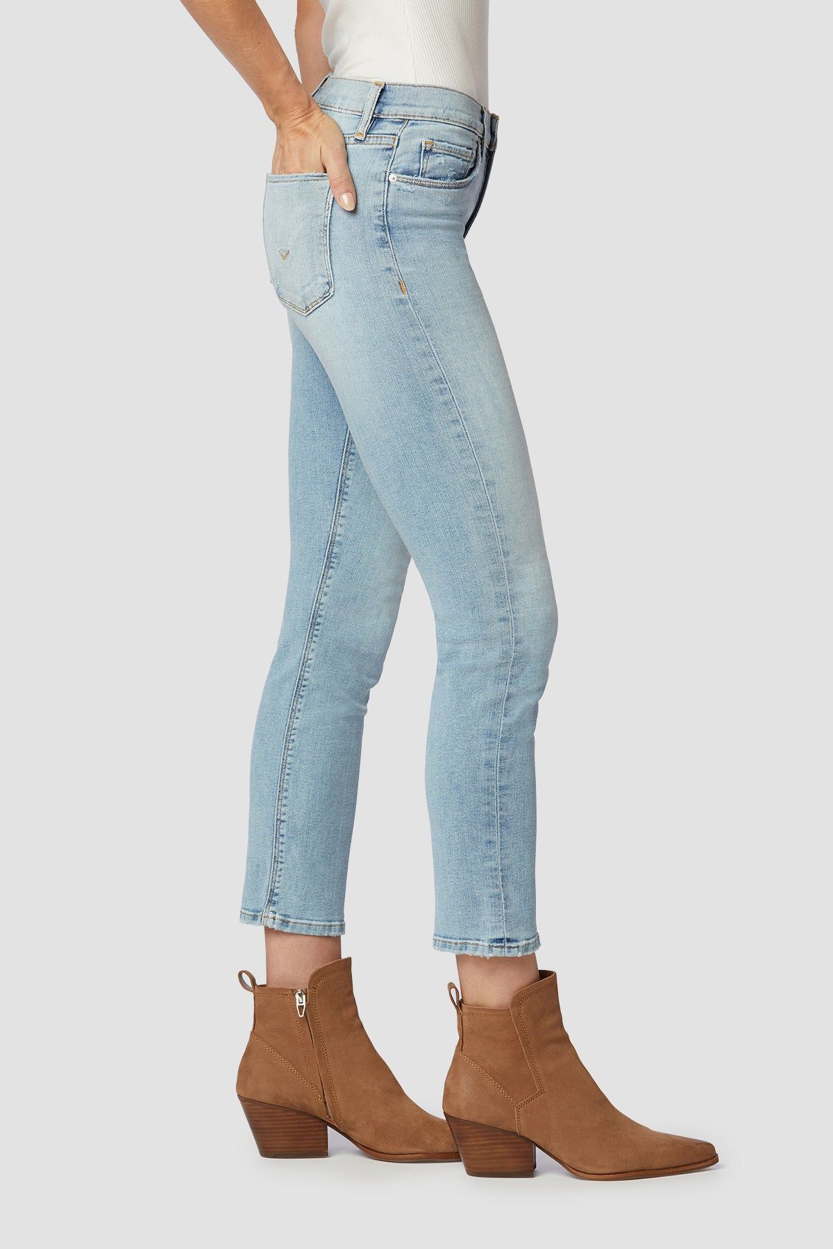 Nico Mid-Rise Straight Crop Jean sold by Hudson Jeans product image thumbnail 4