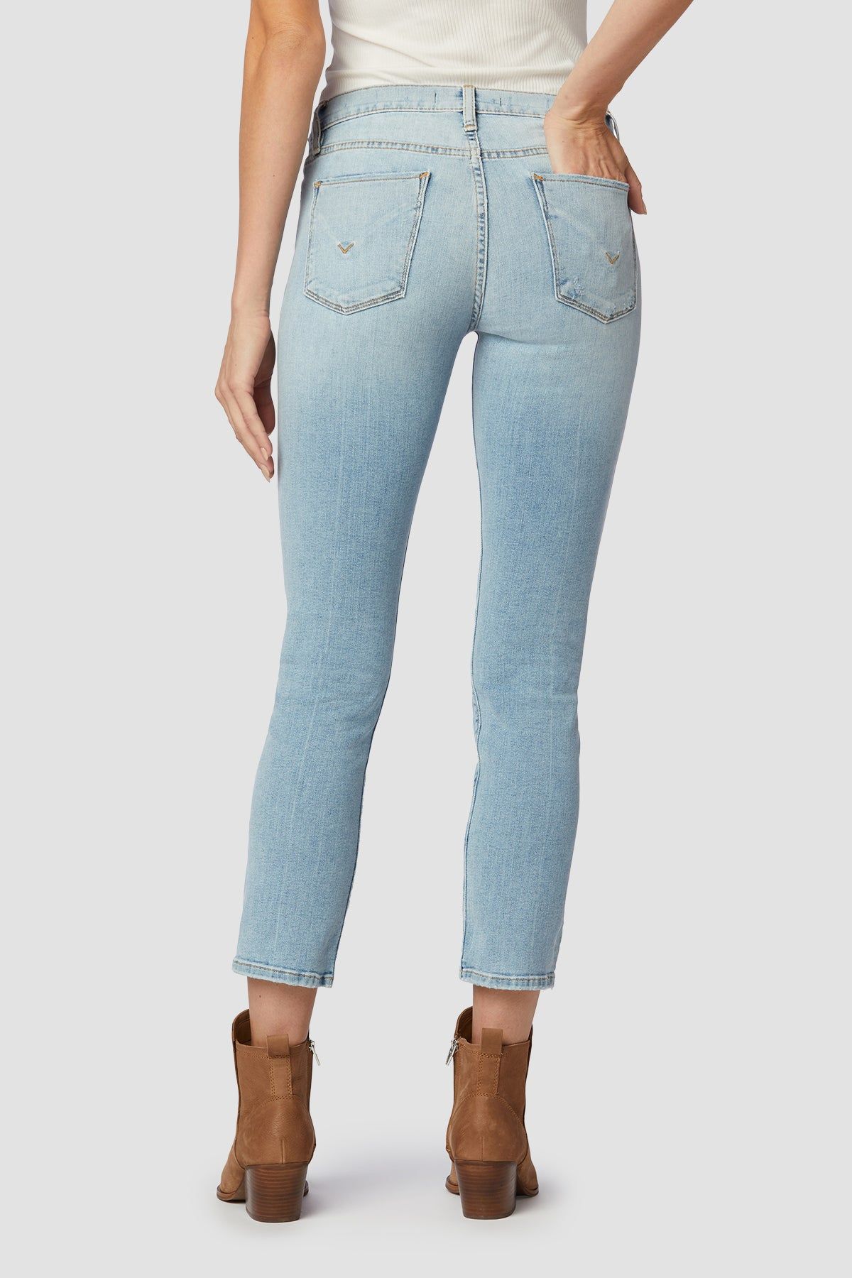 Nico Mid-Rise Straight Crop Jean sold by Hudson Jeans product image thumbnail 2