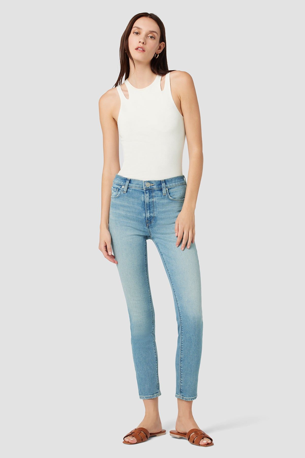 Barbara High-Rise Super Skinny Ankle Jean sold by Hudson Jeans product image thumbnail 6
