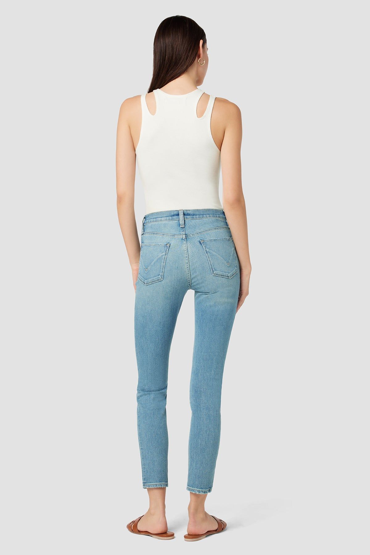 Barbara High-Rise Super Skinny Ankle Jean sold by Hudson Jeans product image thumbnail 7