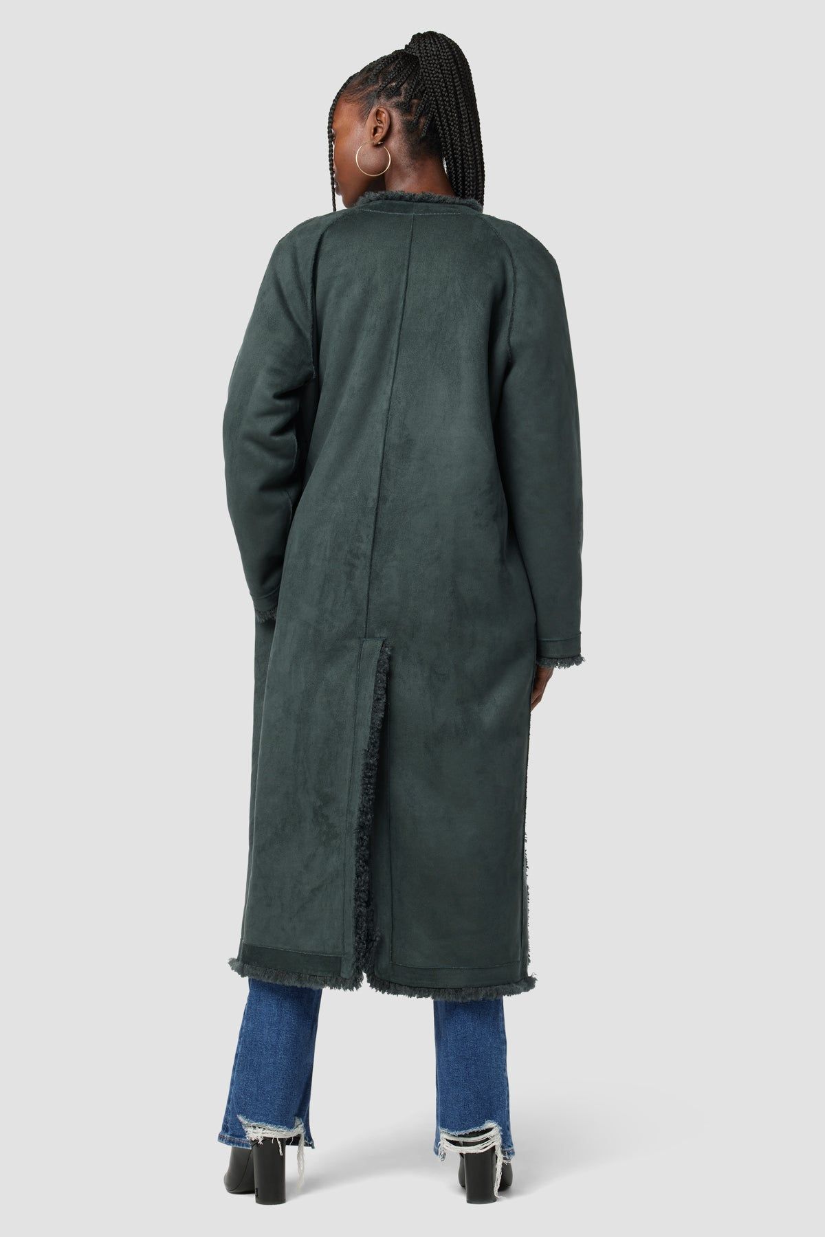 Reversible Faux Shearling Coat sold by Hudson Jeans product image thumbnail 3