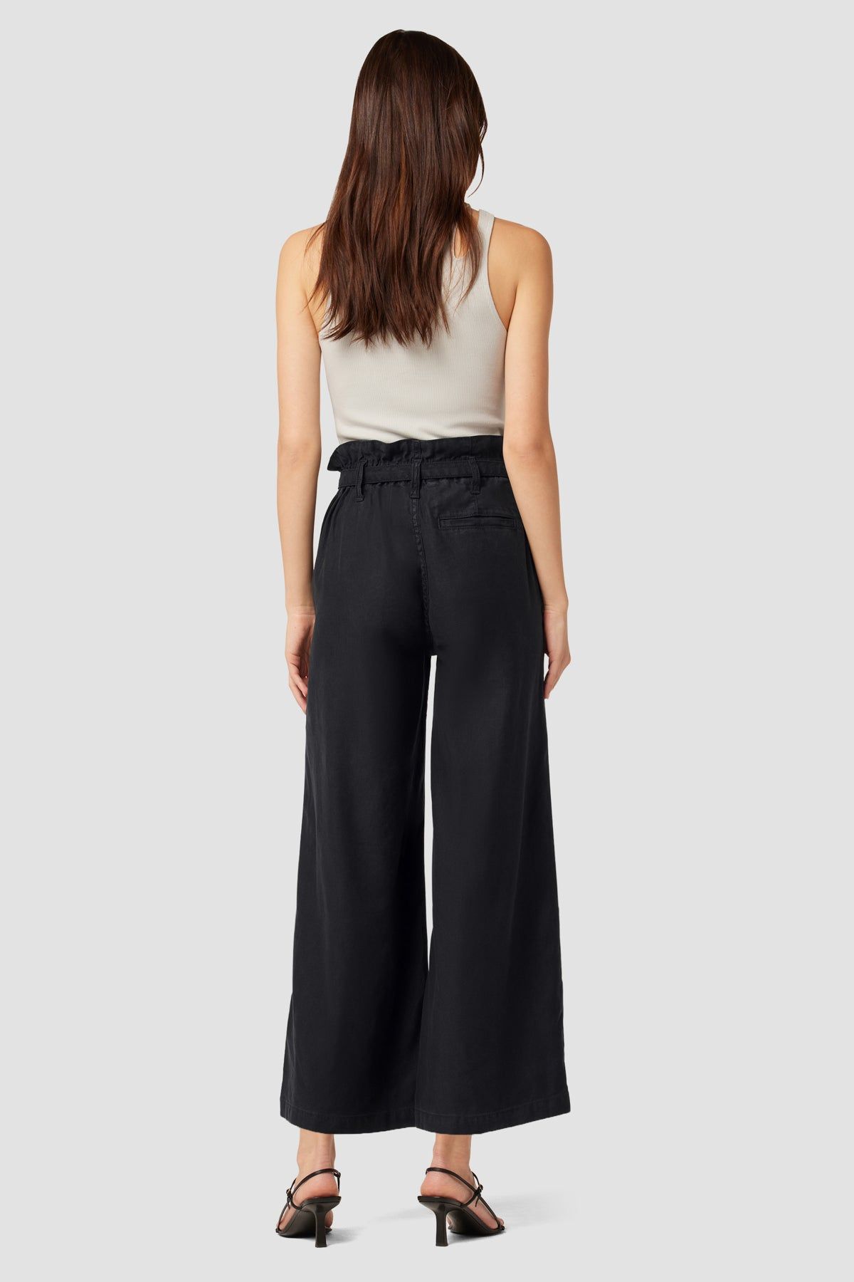 Paper Bag Wide Leg Cropped Trouser sold by Hudson Jeans product image thumbnail 7