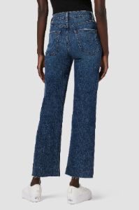Remi High-Rise Straight Ankle Forward Seam Jean w/ Slit Hem sold by Hudson Jeans