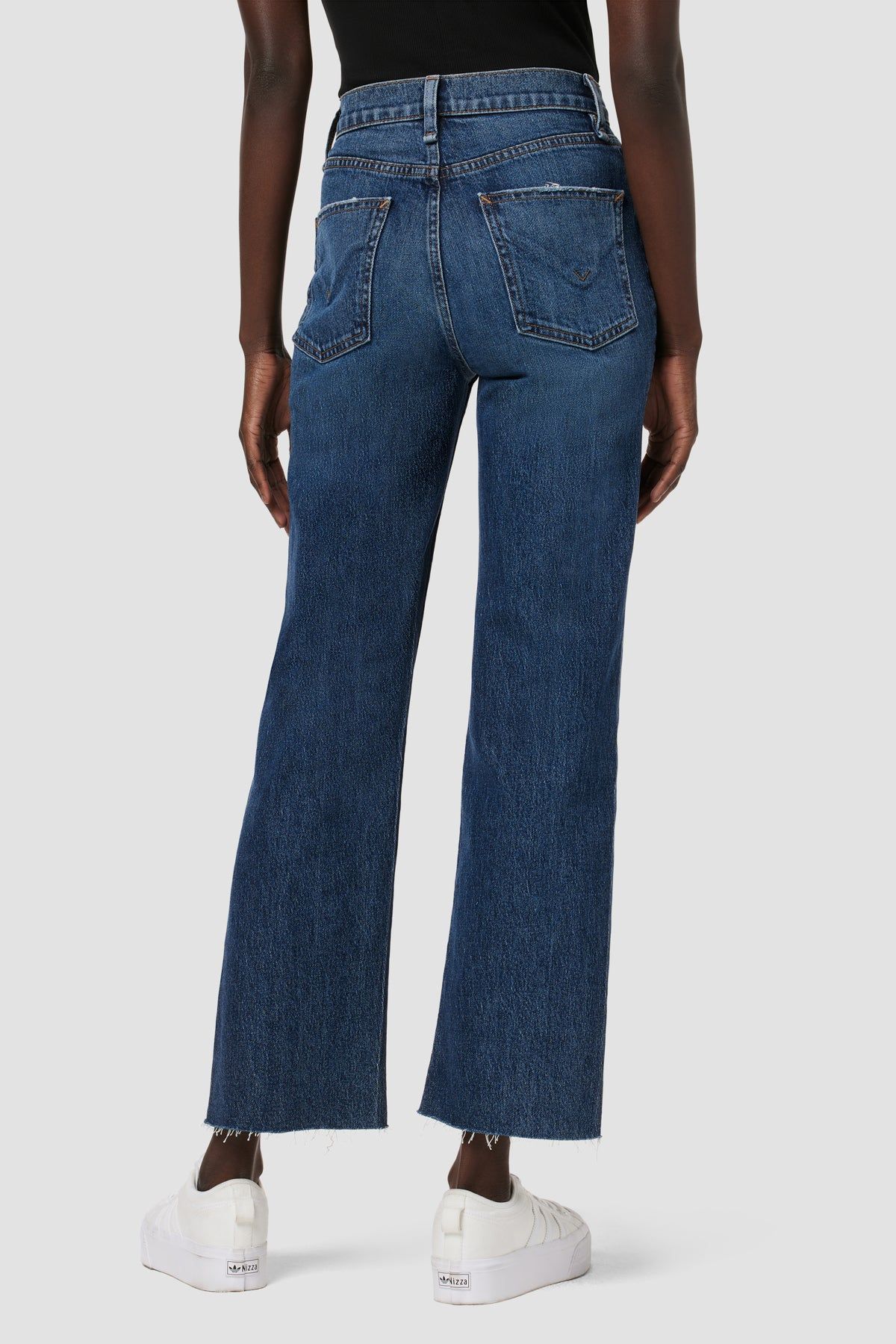 Remi High-Rise Straight Ankle Forward Seam Jean w/ Slit Hem sold by Hudson Jeans product image thumbnail 3