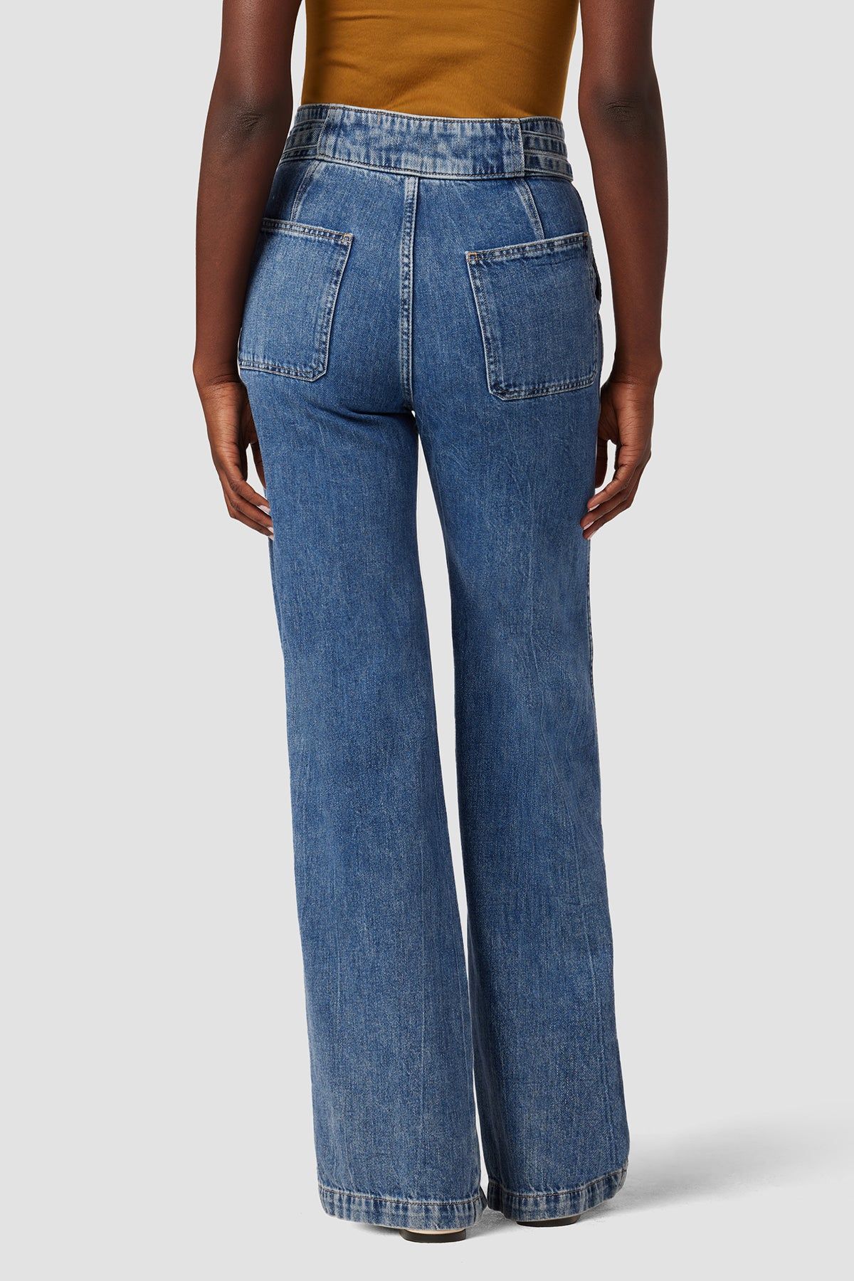 Tie Waist Wide Leg Trouser sold by Hudson Jeans product image thumbnail 3