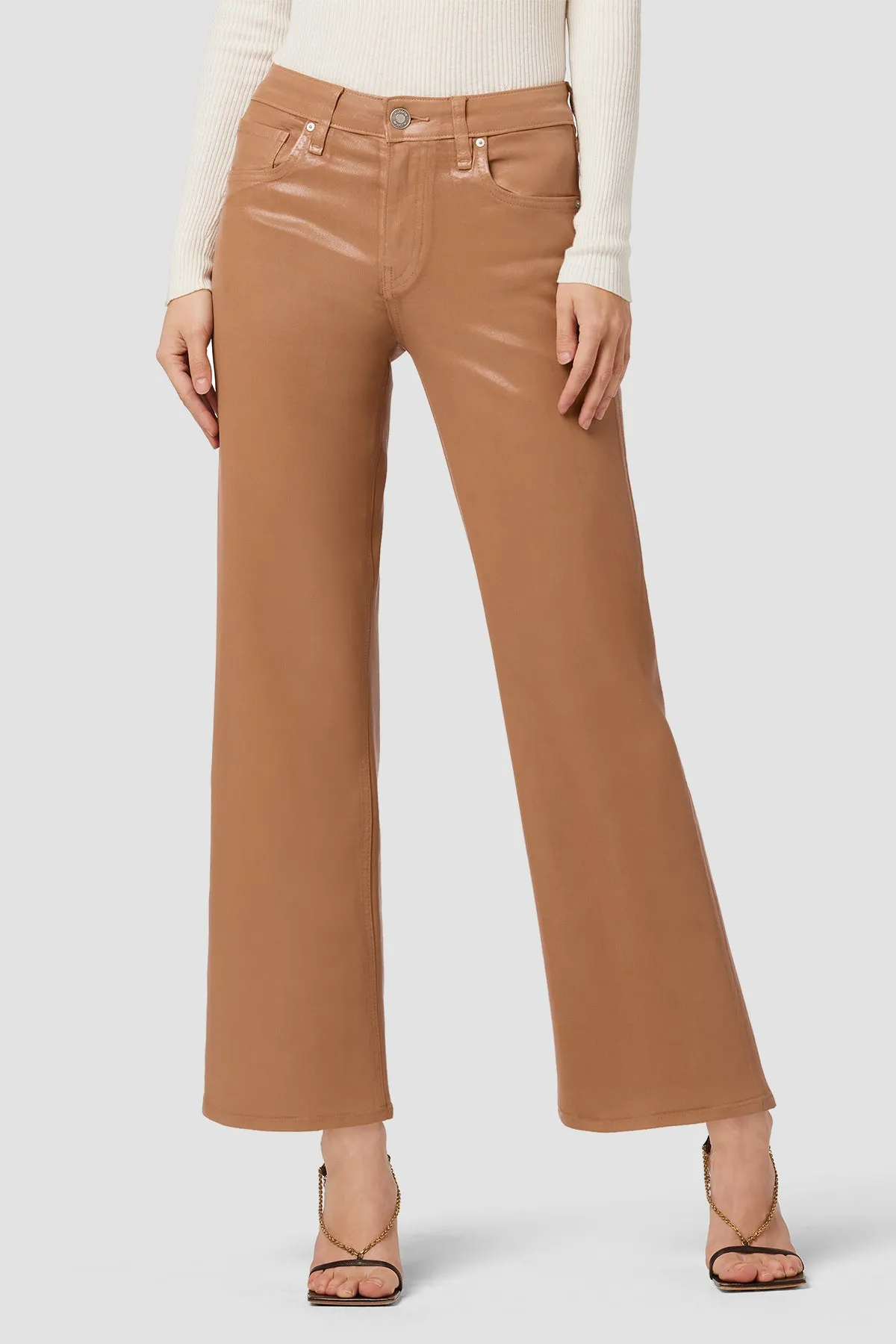 Rosie High-Rise Wide Leg Ankle Jean sold by Hudson Jeans
