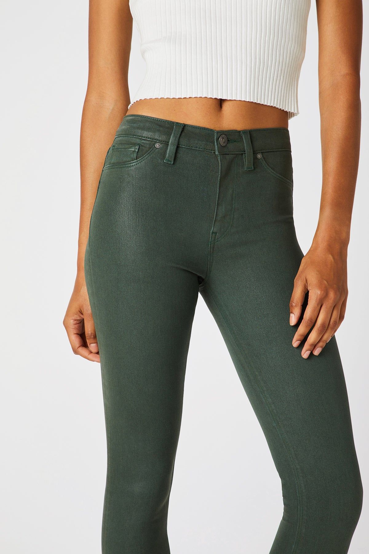 Barbara High-Rise Super Skinny Ankle Jean sold by Hudson Jeans product image thumbnail 5