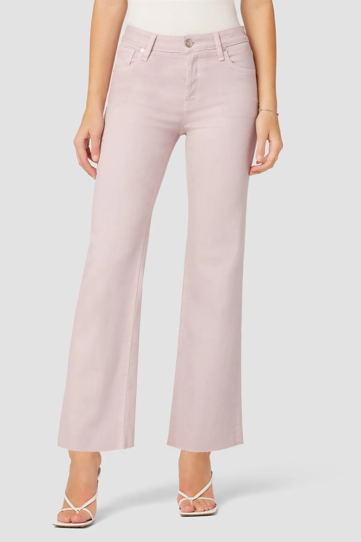 Rosie High-Rise Wide Leg Ankle Jean sold by Hudson Jeans
