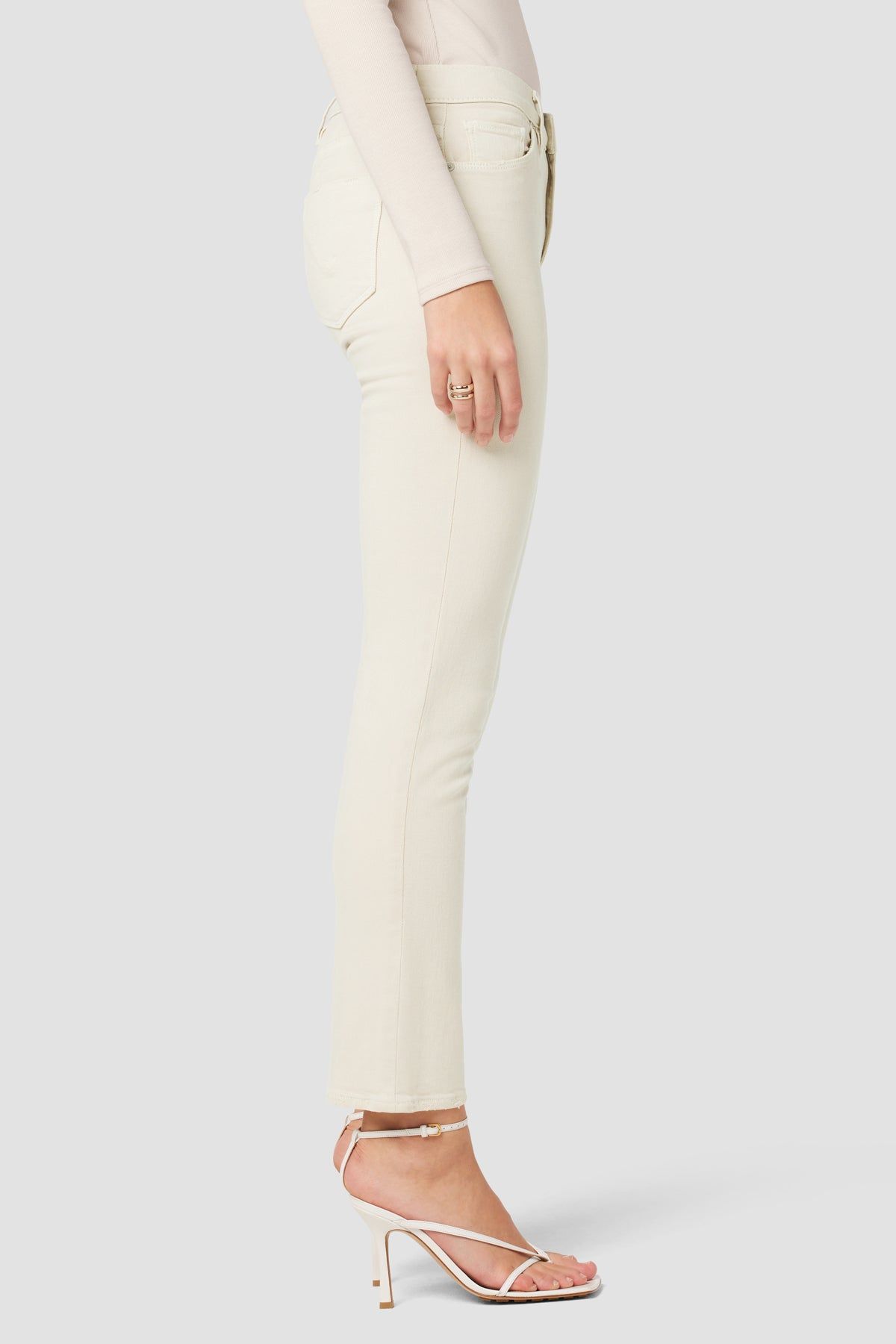Nico Mid-Rise Straight Ankle Jean w/ Slit Hem sold by Hudson Jeans product image thumbnail 2