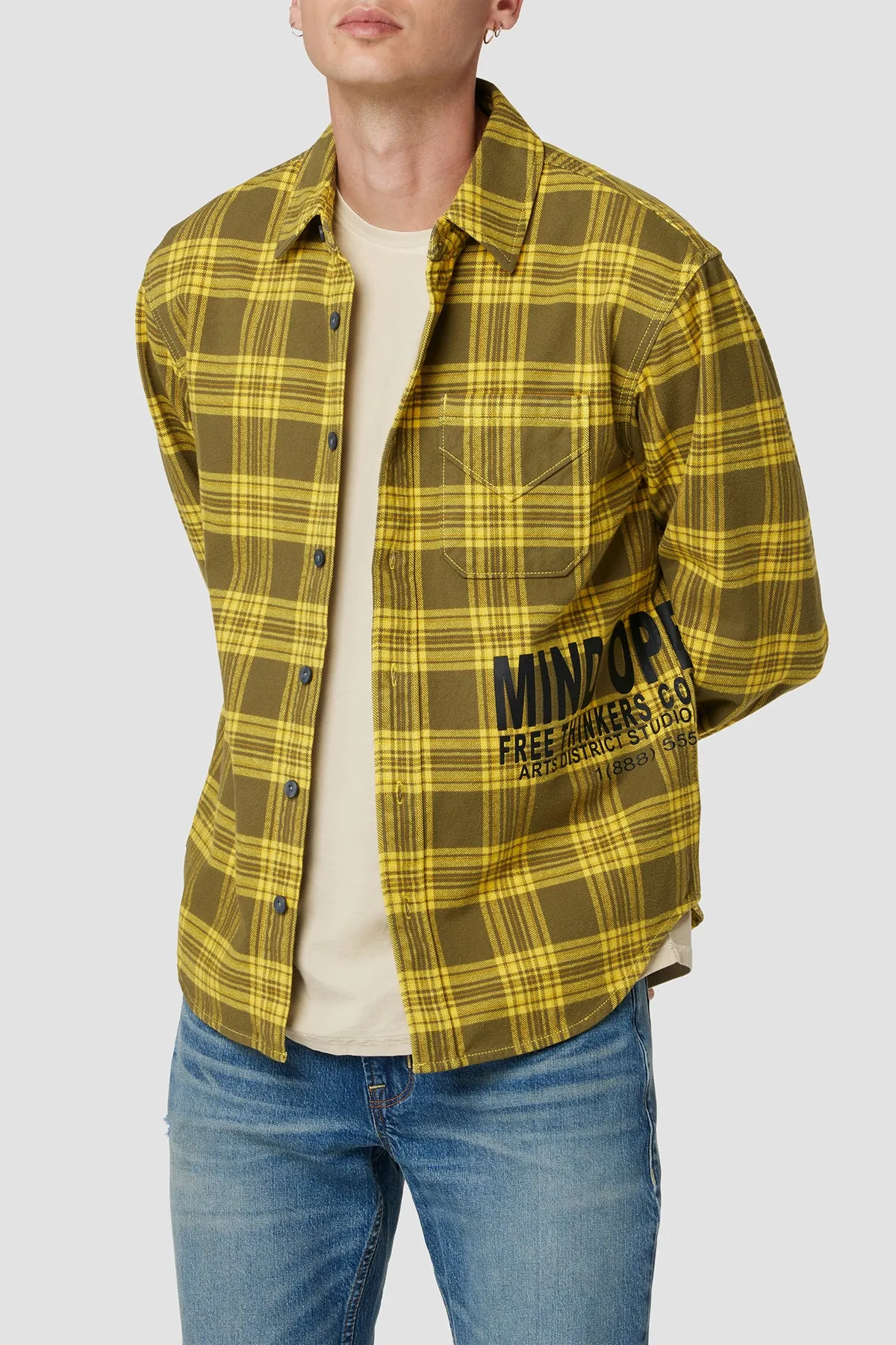 Long Sleeve Button Up Shirt sold by Hudson Jeans