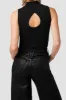 Mockneck Back Keyhole Tank sold by Hudson Jeans