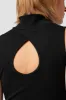 Mockneck Back Keyhole Tank sold by Hudson Jeans