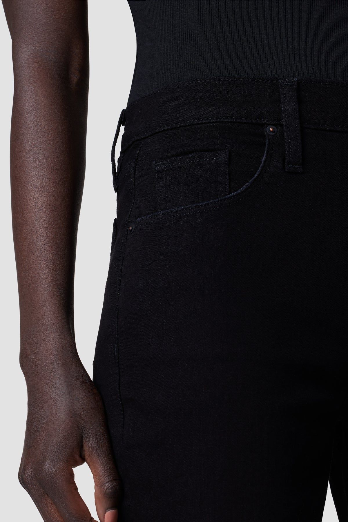 Barbara High-Rise Baby Bootcut Jean w/ Slit sold by Hudson Jeans product image thumbnail 4