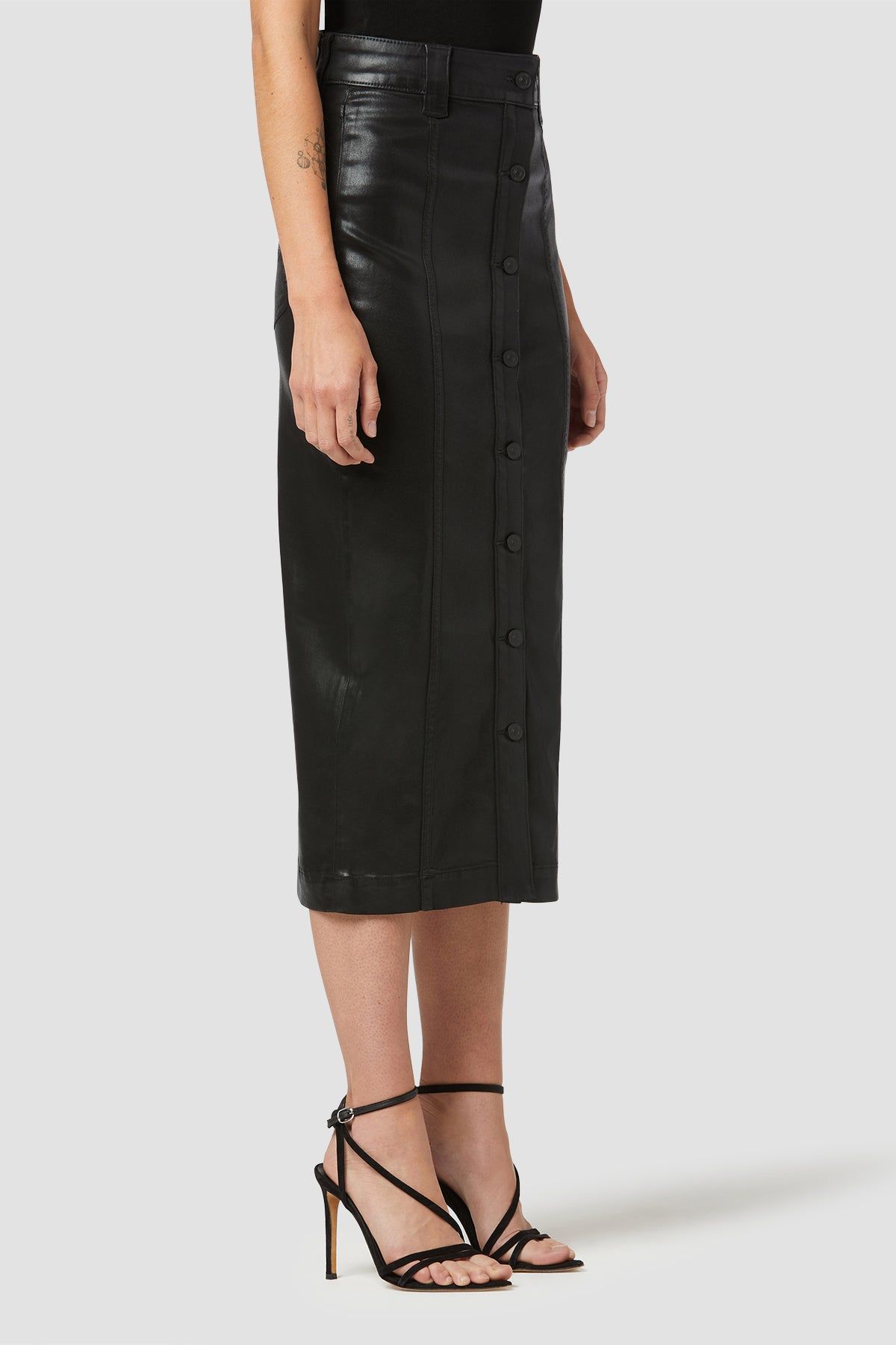 Button Front Pencil Skirt sold by Hudson Jeans product image thumbnail 5