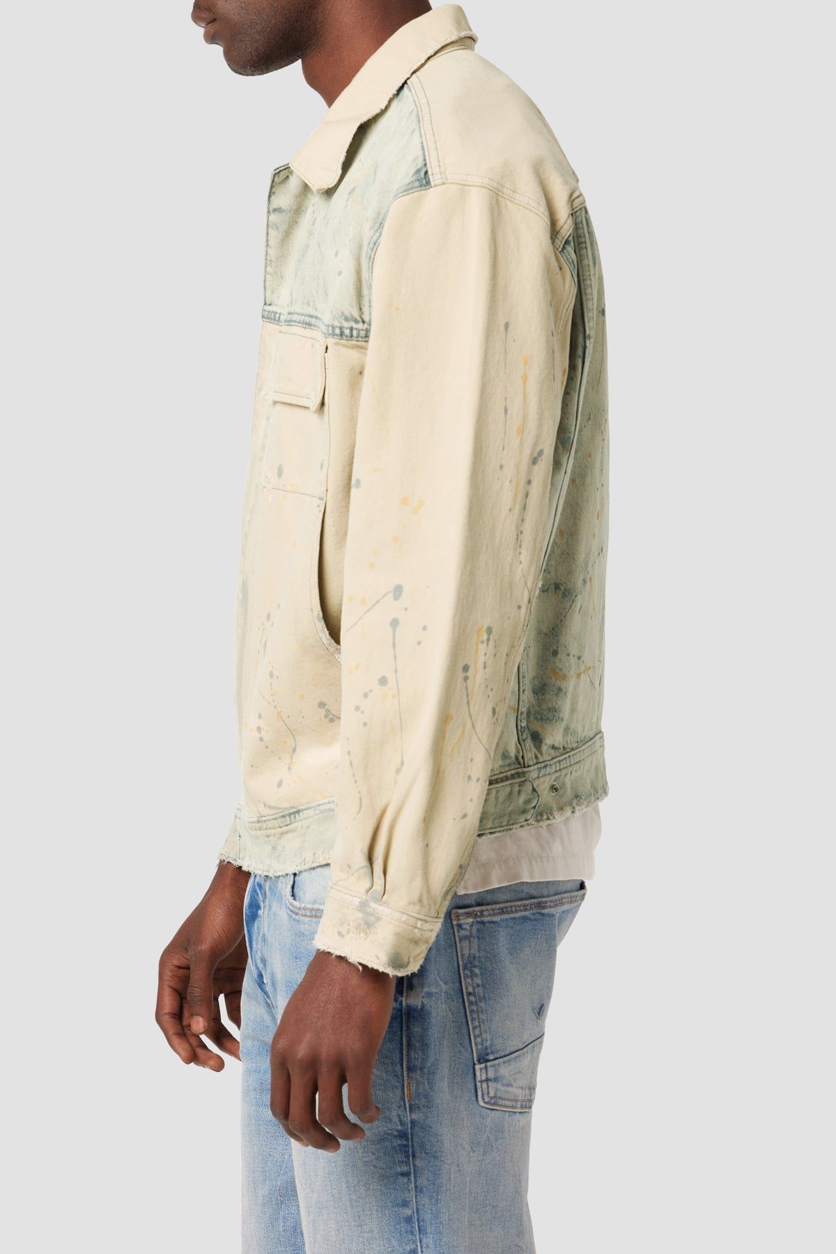 Boxy Trucker Jacket sold by Hudson Jeans product image thumbnail 2
