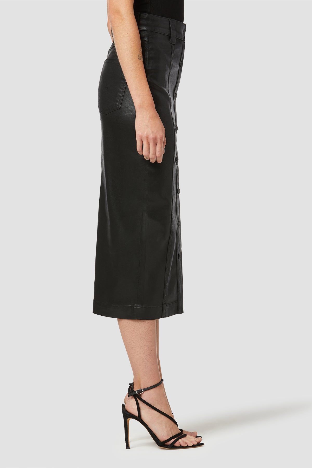 Button Front Pencil Skirt sold by Hudson Jeans product image thumbnail 4