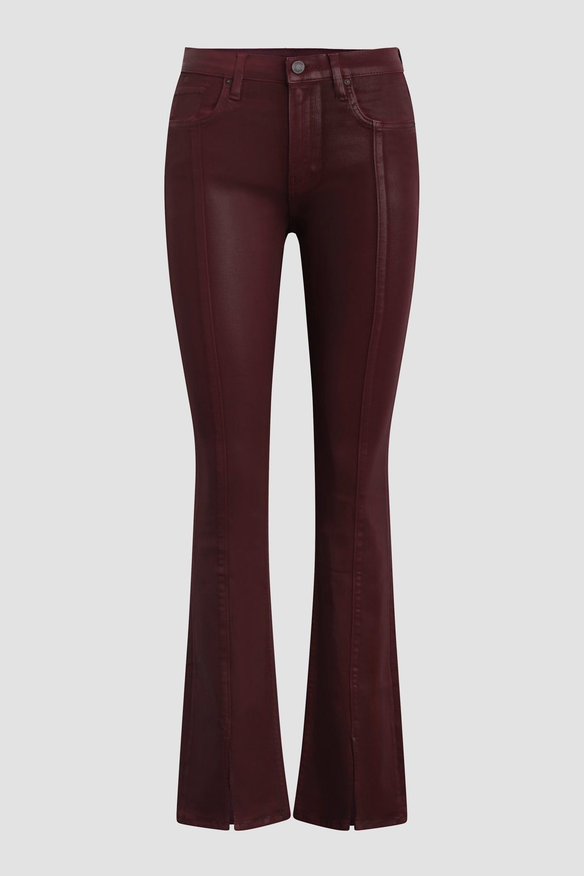 Barbara High-Rise Baby Bootcut Jean w/ Slit Hem sold by Hudson Jeans