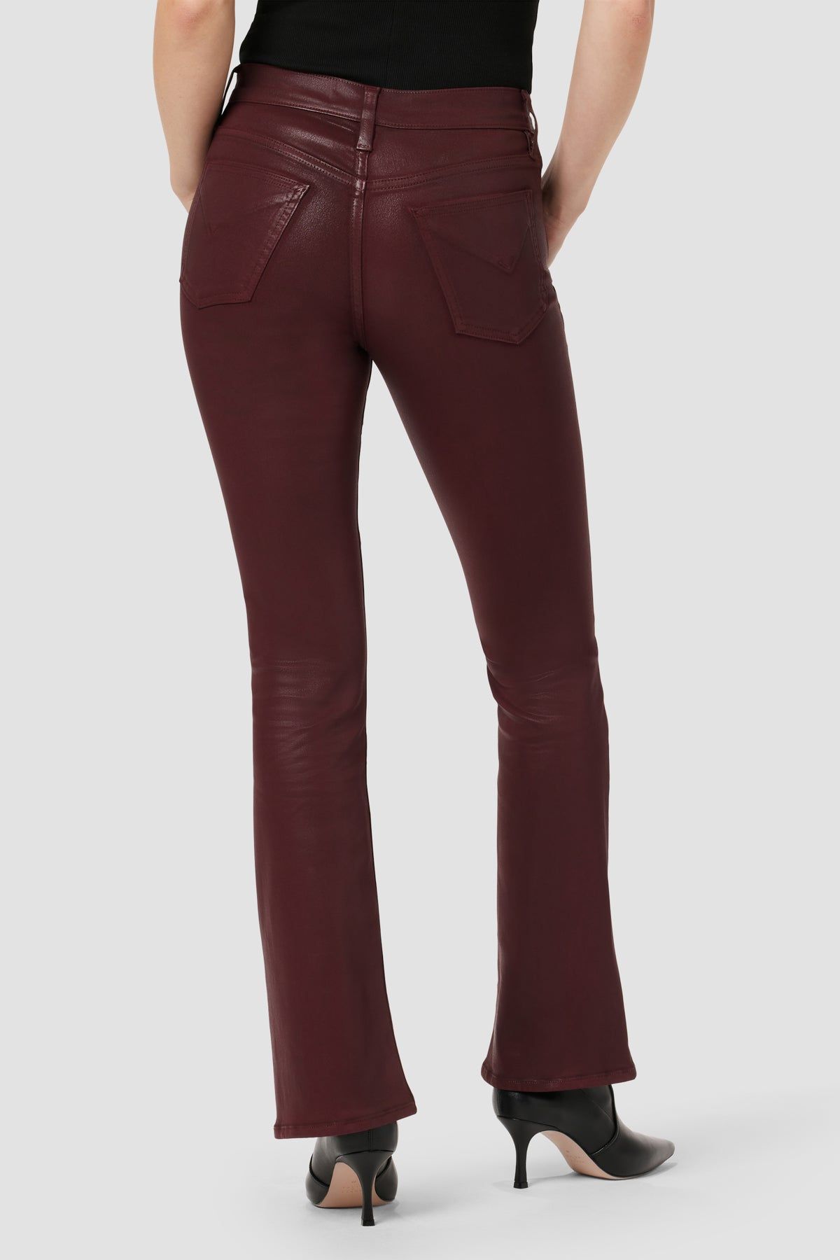 Barbara High-Rise Baby Bootcut Jean w/ Slit Hem sold by Hudson Jeans product image thumbnail 5