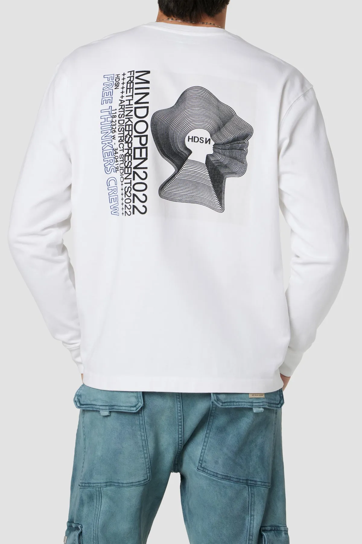 Long Sleeve Tee sold by Hudson Jeans product image thumbnail 3