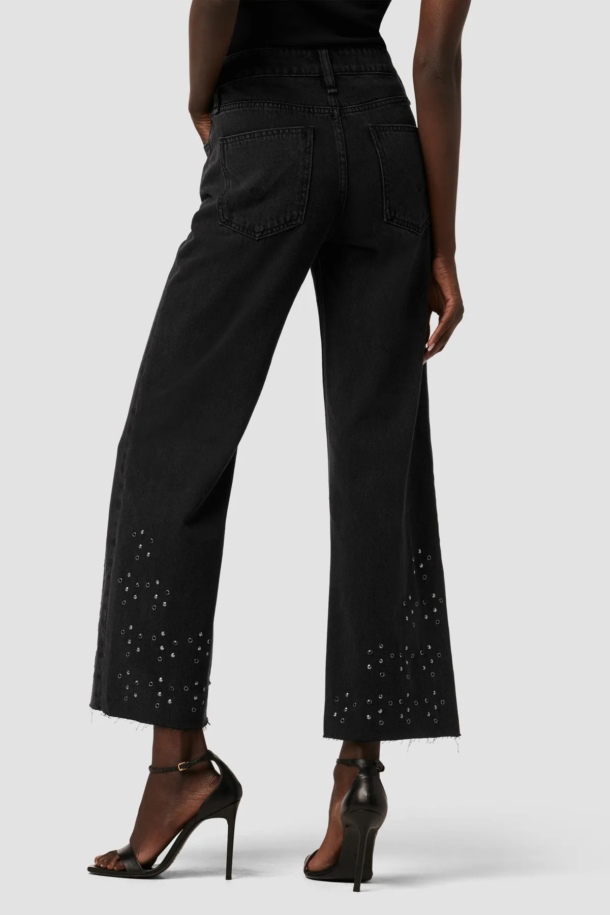 Rosie High-Rise Wide Leg Ankle Jean sold by Hudson Jeans product image thumbnail 3