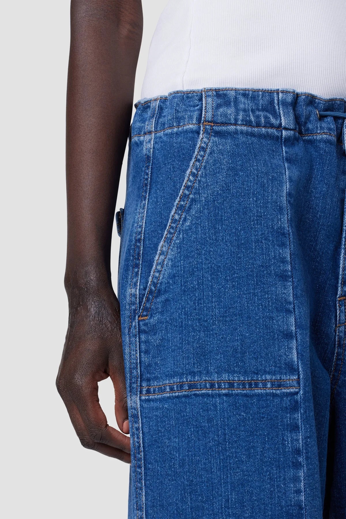 Drawstring Cargo Parachute Pant sold by Hudson Jeans product image thumbnail 4