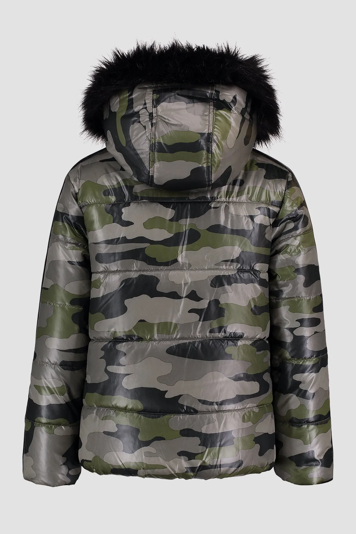 Camo Printed Puffer sold by Hudson Jeans product image thumbnail 3