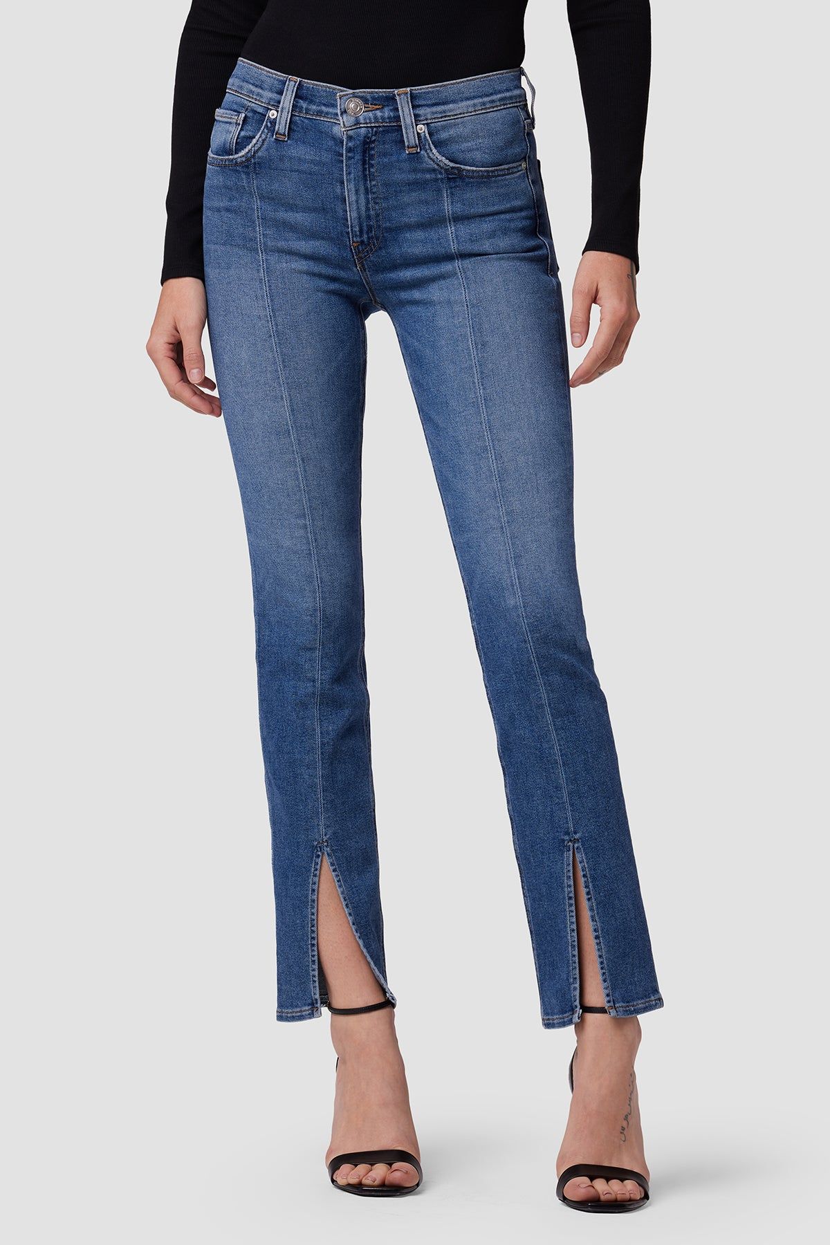 Barbara High-Rise Straight Ankle Jean sold by Hudson Jeans